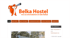 Desktop Screenshot of belkahostel.com